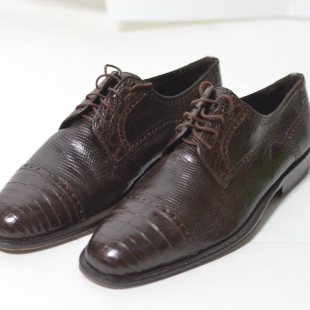 Forli Genuine Crocodile/Lizard Shoes